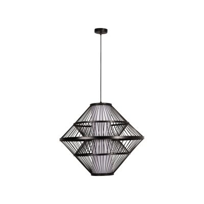 Lucide PASQUINO - Pendant light - Ø 60 cm - 1xE27 - Black